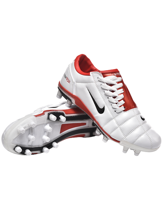 Soccer Cleats Total 90 III FG White/Red/Black