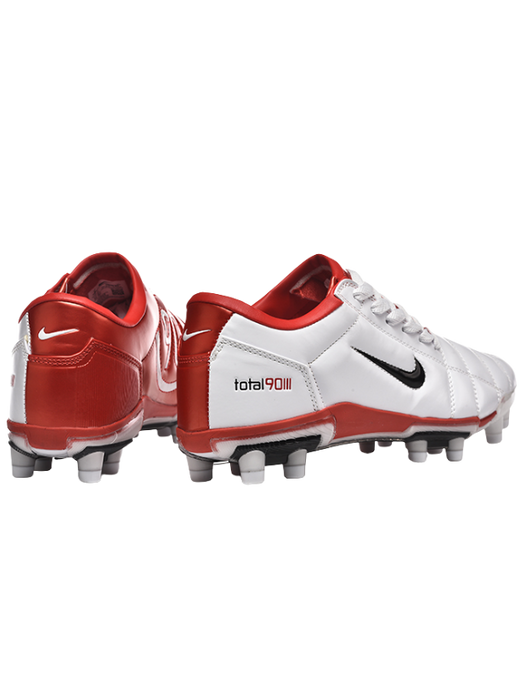 Soccer Cleats Total 90 III FG White/Red/Black