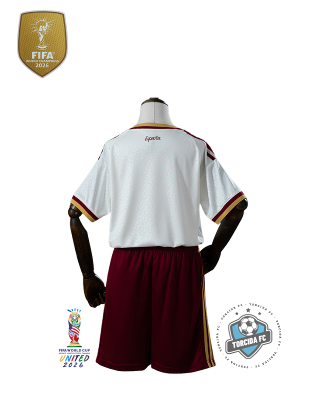 Spain World Cup 2026 Away Champions Kids Version Adidas