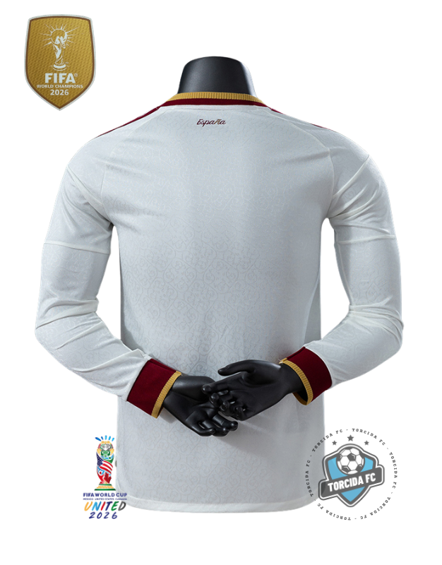 Spain World Cup 2026 Away Champions Long sleeve Adidas