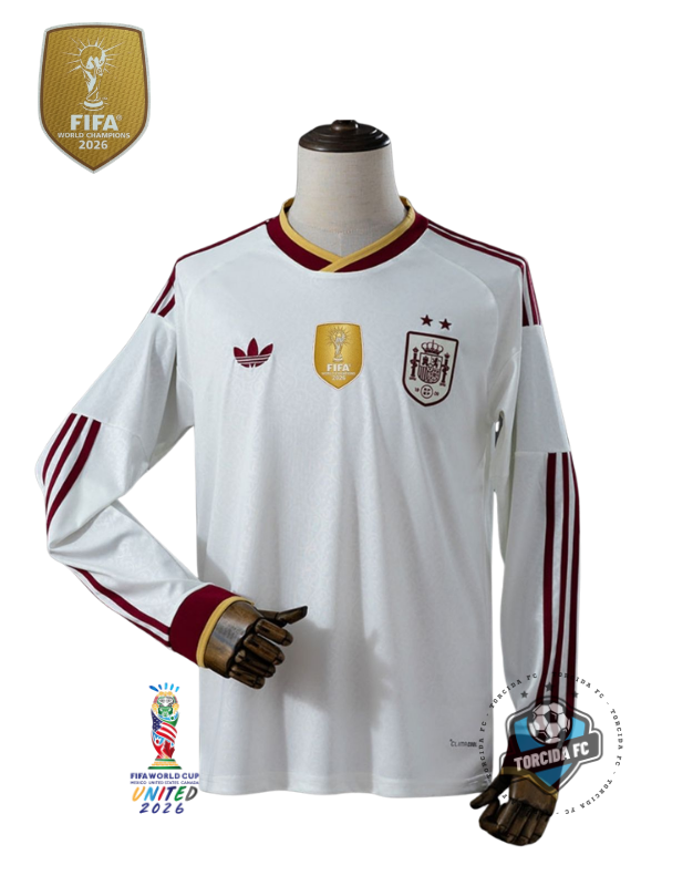 Spain World Cup 2026 Away Champions Long sleeve Adidas
