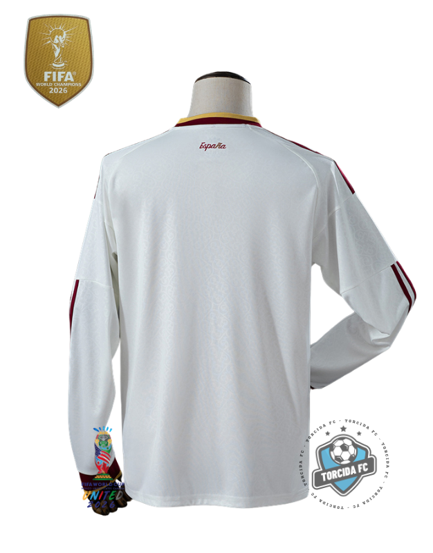 Spain World Cup 2026 Away Champions Long sleeve Adidas