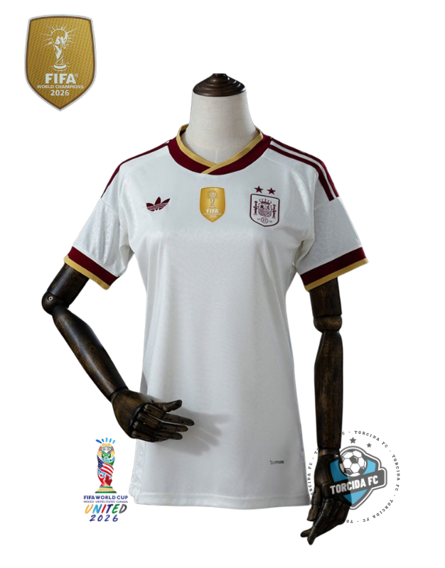Spain World Cup 2026 Away Champions Woman Adidas