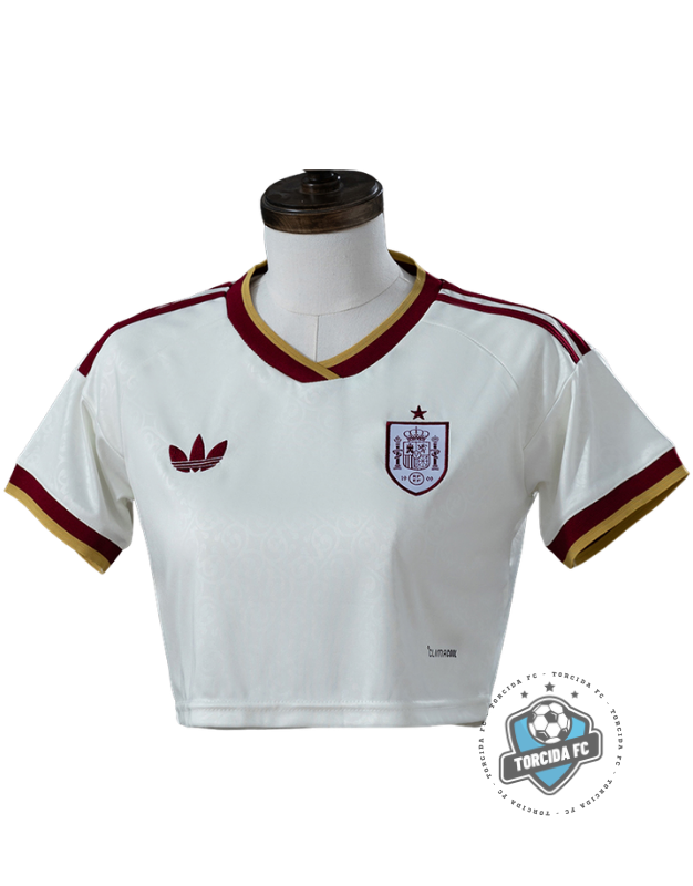 Spain World Cup 2026 Away Woman (Cropped) Adidas