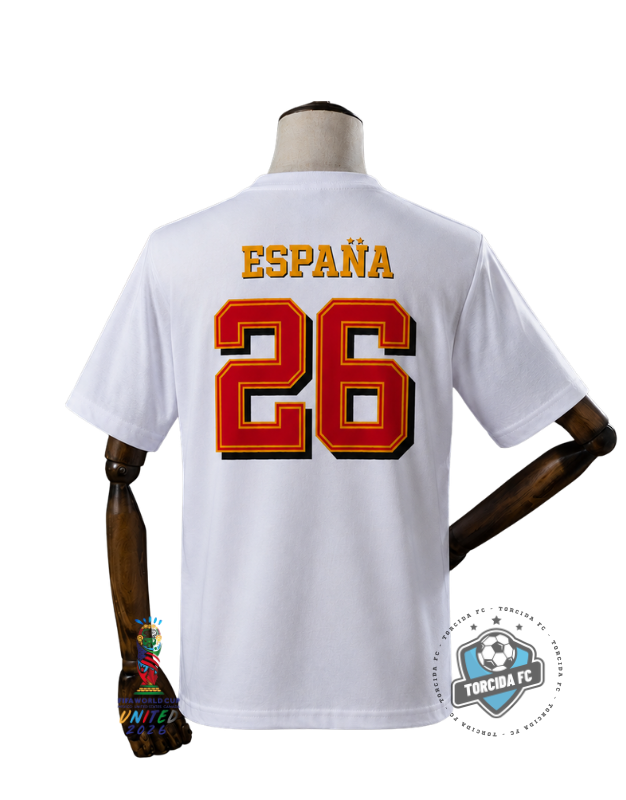 Spain World Cup 2026 I Campeones Tee White Adidas