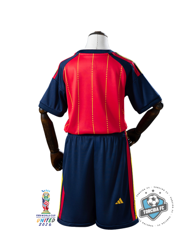 Spain World Cup 2026 Home Kids Version