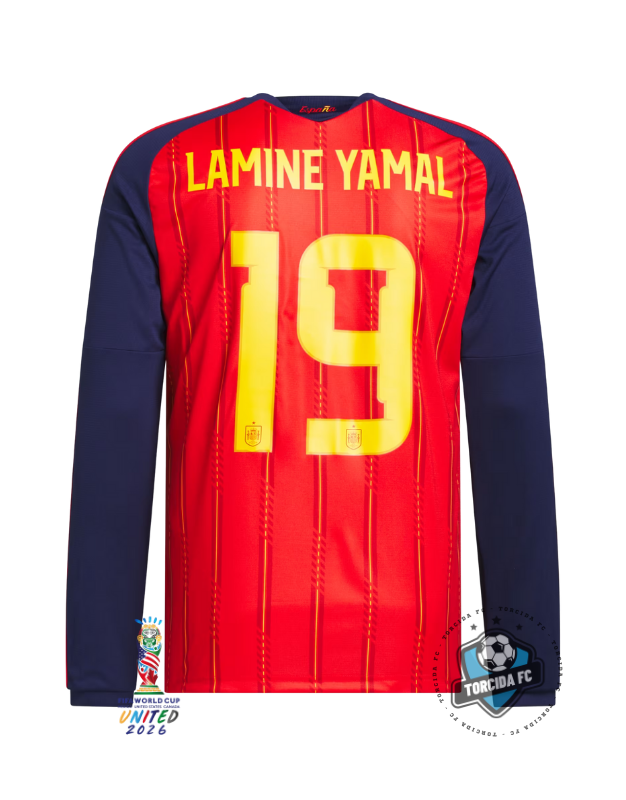 Spain World Cup 2026 Home Long sleeve