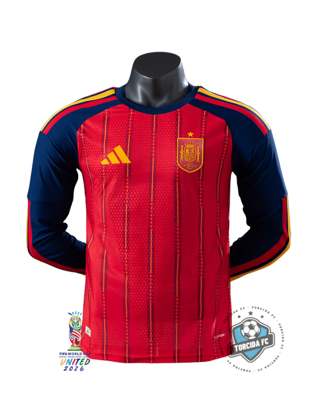 Spain World Cup 2026 Home Long sleeve