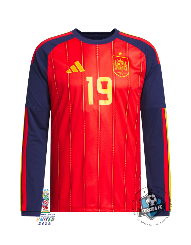 Spain World Cup 2026 Home Long sleeve