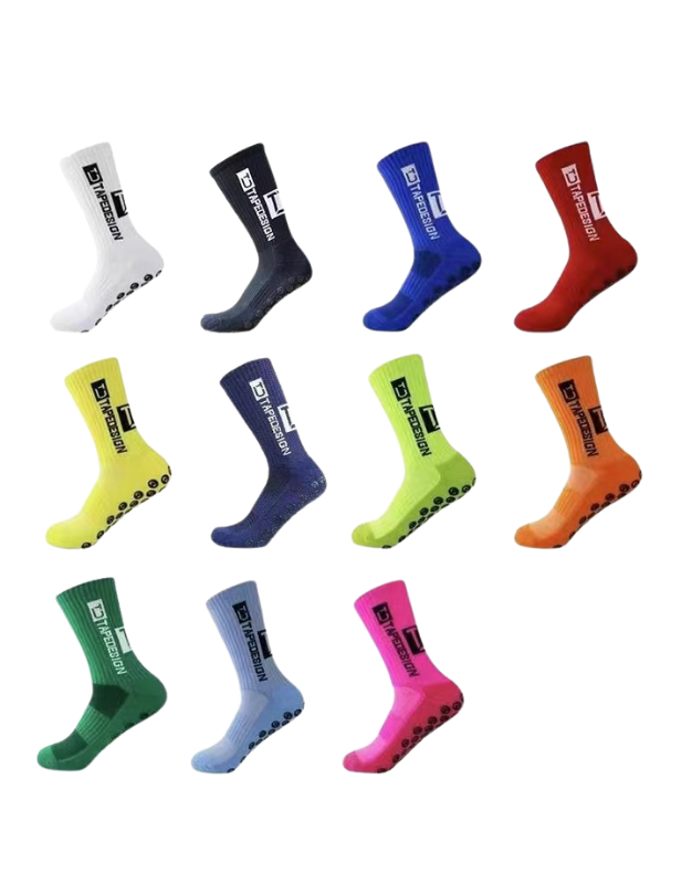 TapeDesign Football Grip Socks – Mid-Calf | Adult One Size TapeDesign