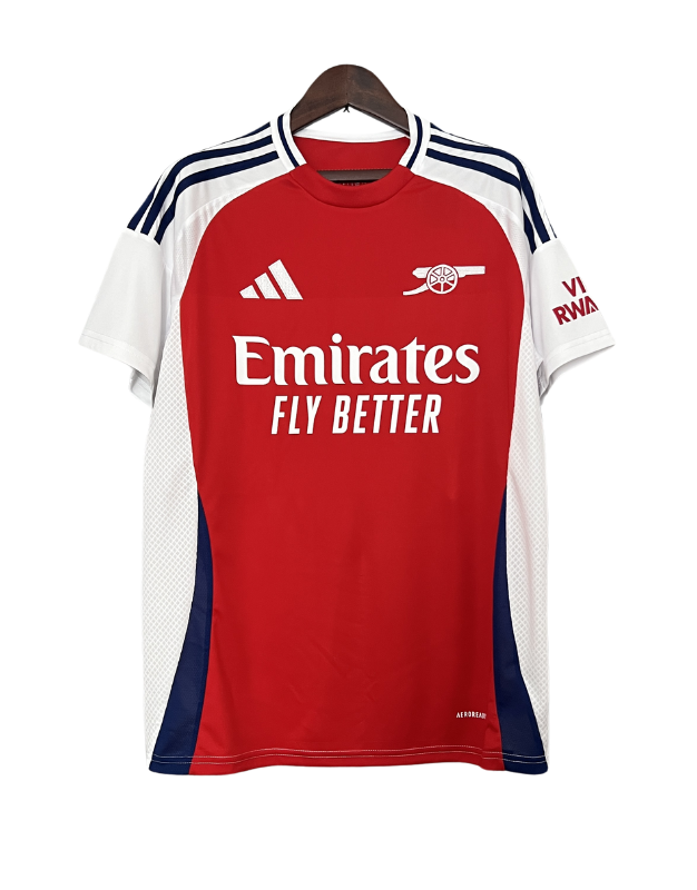 camisa-Arsenal-vermelho-branco-premierleague-home-i-Gunners-england-inglaterra-Ødegaard-Jorginho-camisadetime-henry-adidas-torcedor-jogador-24-25-1