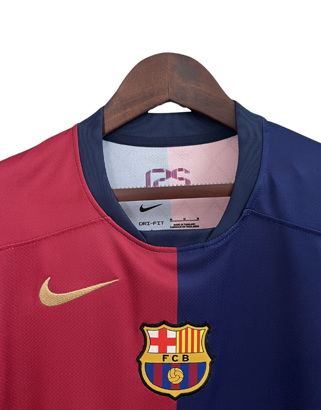 camisa-Barcelona-vermelho-azul-laliga-home-i-raphinha-espanha-spain-fcbarcelona-camisadetime-RobertLewandowski-Lewandowski-adidas-torcedor-jogador-24-25-5