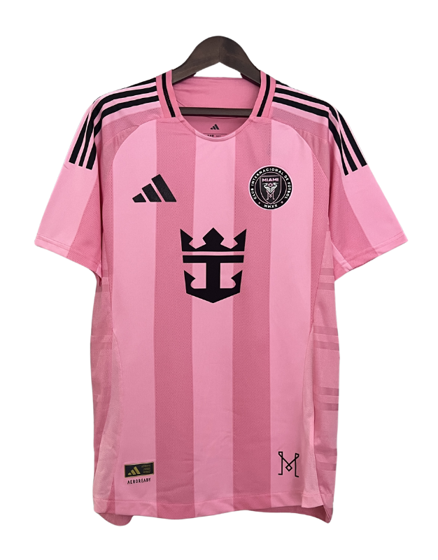 camisa-InterMiami-CamisaInterMiami-usa-unitedstates-estadosunidos-MLS-pink-rosa-preto-black-Adidas-Camisa Rosa-home-i-torcedor-jogador-25-26-1