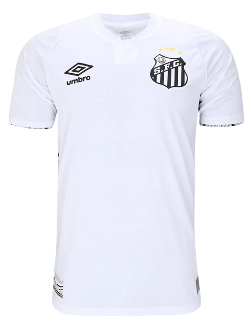 camisa-Santos-alvinegro-praiano-vilabermiro-home-i-branco-preto-neymar-neymarjr-njr-pele-meninosdavila-umbro-torcedor-jogador-24-25
