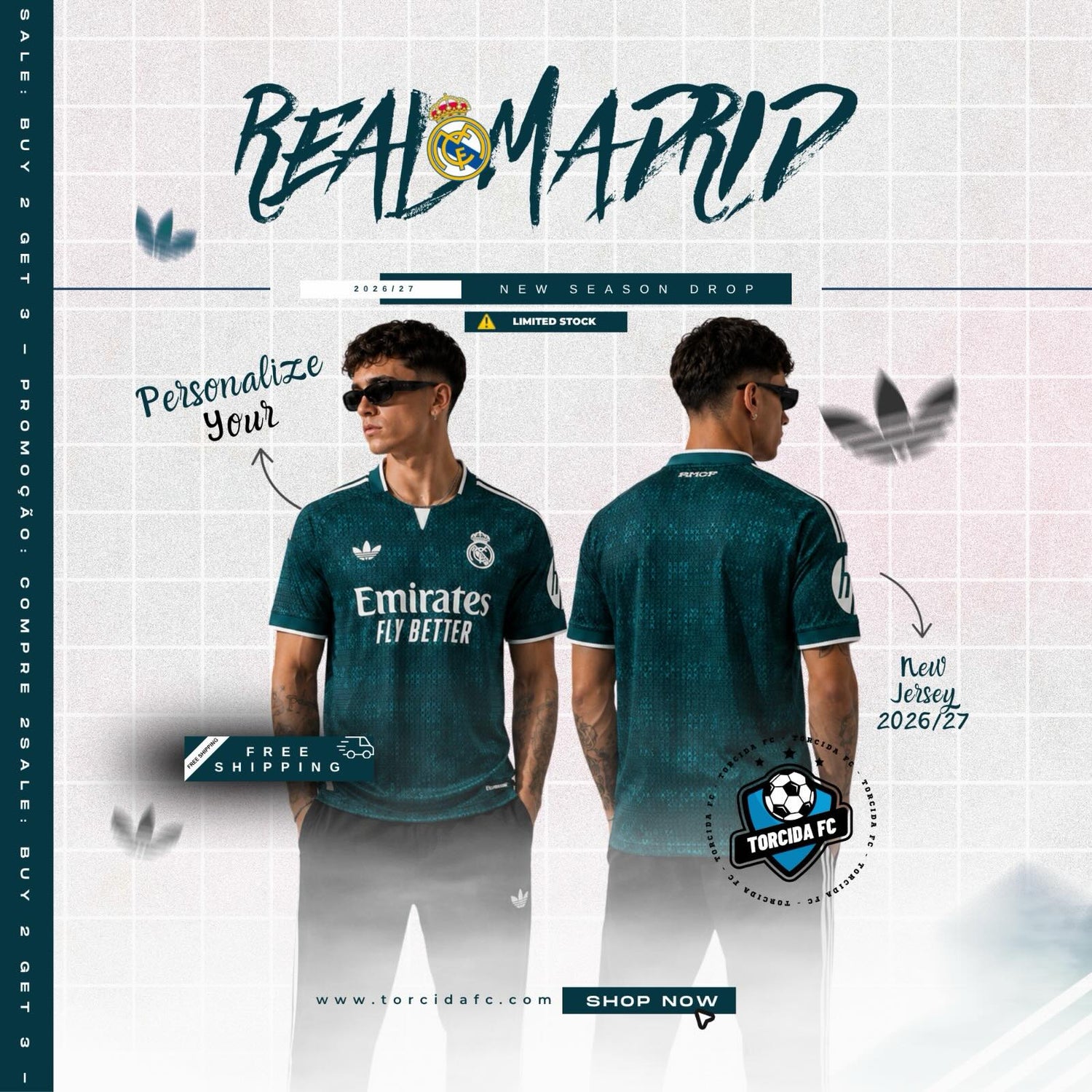 Real Madrid 26/27 I Away Kids Version Adidas