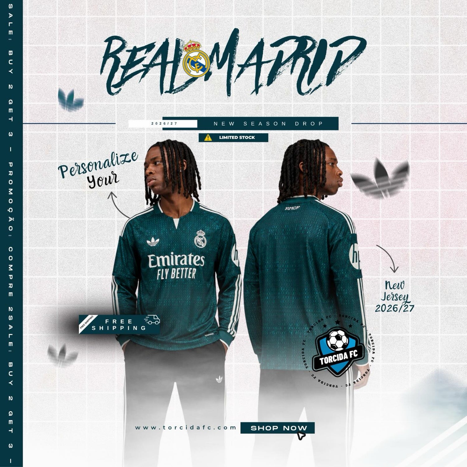 Real Madrid 26/27 I Away Kids Version Adidas